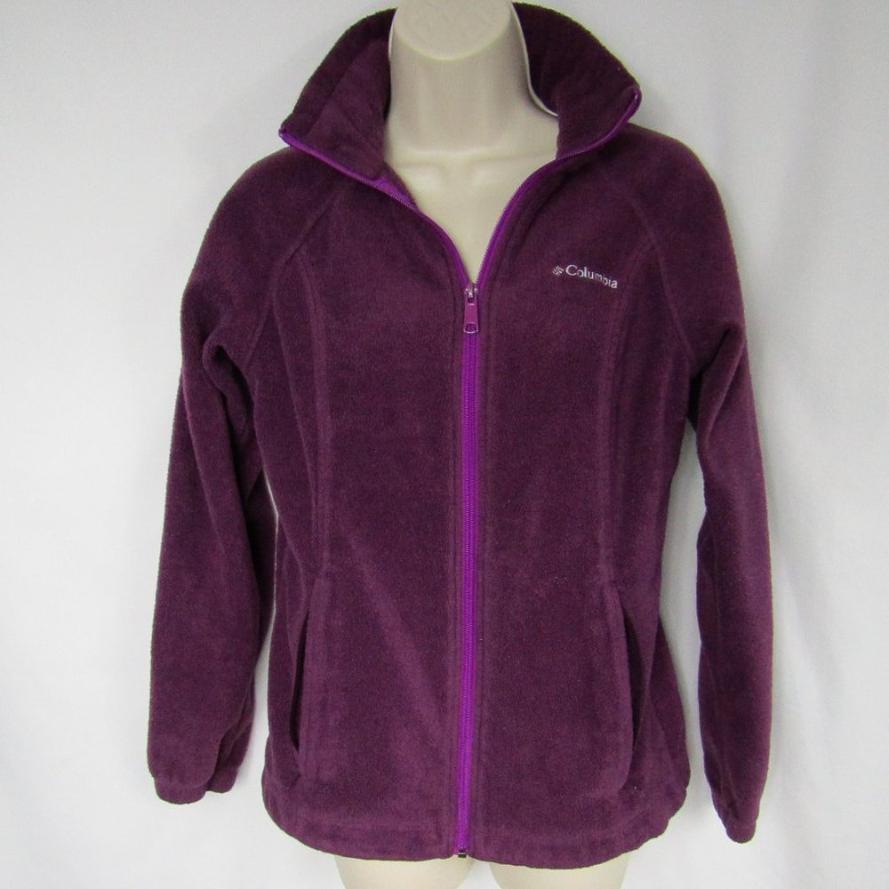 Columbia | Women's | Fleece | Zip-Up | Small | Purple